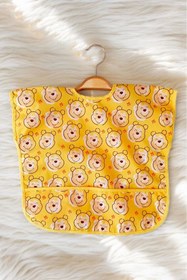 Resim ANP MODA TASARIM 2'li Kolsuz Sıvı Geçirmez Mama ve Aktivite Önlüğü | 6-24 Ay | Colour-Bear 