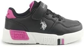 Resim U.S. Polo Assn. Uttes Jr 5Pr Kız Çocuk Sneaker, Siyah, 28 Beden 