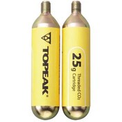 Resim TOPEAK - Threaded 25G CO2 Cartridge - 25g Dişli CO2 Kartuşu - 2 Parça / Bisiklet 