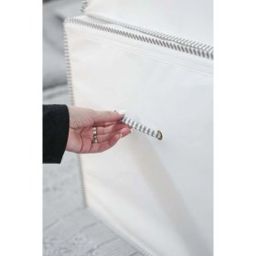 Resim 1 Adet Baskılı Ipli Yastık Kıyafet Hurcu 52 x 28 x 22 cm 