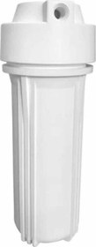 Resim Su Arıtma Cihazı 10" Şeffaf Filtre Kabı Housing Çift O Ring 