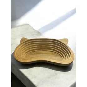 Resim TTT Evcil Hayvan Kulak Motifli Ahşap Yatak 