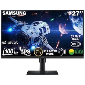 Resim Samsung Essential S4 S40GD LS27D400GAUXUF 27" 100 Hz 5 Ms (Hdmı+Usb) Fhd IPS Flat Monitör 