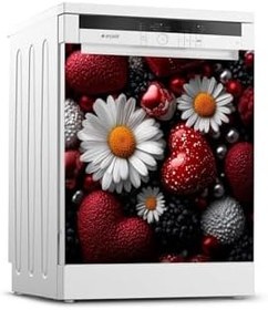 Resim Buzdolabı ve Bulaşık Makinesi Takım Sticker 0395 