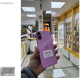 Resim Apple iPhone 16 Plus İkinci El TR | 128 GB | Pembe 