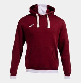 Resim Joma Confort Iı Hoodıe Burgundy Whıte Sweatshirt Siyah 