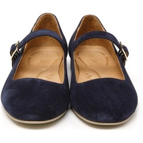 Resim Lacivert Sandalet Kadın Rc-25y-093-m1969 John May Laci Süet Lacivert 