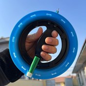 Resim Uçurtma ip makarası, uçurtma ip makarası, kilitleme fonksiyonlu uçurtma ip sarma makarası 