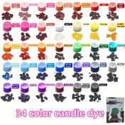Resim 6/12/34 Renkli Mum Renk Dilimleri Pigment Seti (1g/Renk) DIY Mum Yapımı için, Çeşitli Yumuşak ve Canlı Renk Kombinasyonları, Renkli Mum Yapımı için Uygun, Renkli Mum Yaratımı | Mum Yapımı Malzemeleri | Pigmen 
