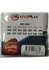 Resim Ritimax Rc-20 Akustik Gitar Teli Takım 
