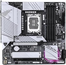 Resim GIGABYTE B760M AORUS ELITE WIFI6E LGA1700 DDR5 7600MHz(OC) PCIe 5.0 Çift M.2 NVMe WiFi 6E 2.5GbE LAN mATX Anakart 