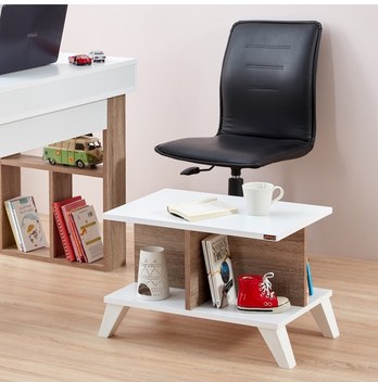 Robinhome Verona B Ofis Sehpası Meşe Siyah