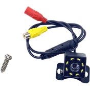 Resim Cdwishbest 8 LED Evrensel Araba Arka Görüş Kamerası 12 LED Gece Görüş Geri Otomatik Park Yardım Monitörü Ccd Su Geçirmez Geniş Derece Hd Video (Yurt Dışından) 