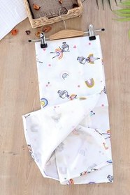 Resim sitilin Kız Erkek Bebek Unisex Pazen Kundak Battaniye STL6595 