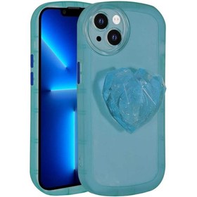 Resim İphone 13 Uyumlu Kamera Korumalı Pop Soketli Renkli Zore Ofro Kılıf-mavi Mavi 