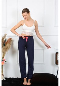 Resim Akbeniz Kadın Pamuklu Alt Pijama 27468 - XL Lacivert 