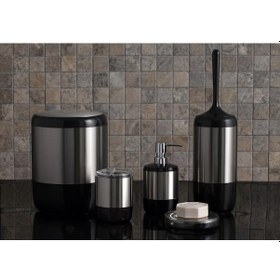 Resim Primanova Lima Xl 5 Parça Banyo Seti Siyah 