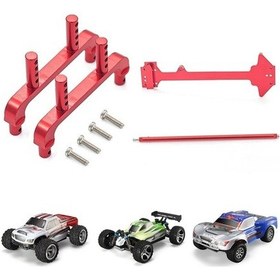 Resim Besthome1 Wltoys 1/18 A959 A949 A969 A979 K929 İçin Alüminyum Şasi Aksesuar Seti Kırmızı 