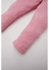 Resim DeFacto Kız Bebek Fitilli Kaşkorse Tayt E2382A525SPPN167 Pembe 