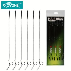 Resim Altı Adet Avrupa Tarzı Karp Olta Takımları, Ön Hazır Olta İğneleri ve Olta Hatlarıyla Dip Balıkçılığı İçin Tasarlandı. 