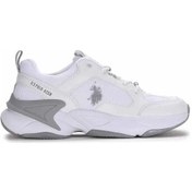 Resim U.s. Polo Assn. Maybe 5fpr Ortopedik Spor Ayakkabısı Yeni Sezon Ürünü Beyaz Beyaz 