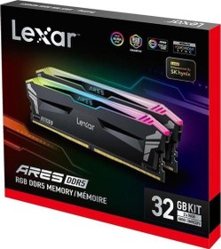 Resim Lexar Ares LD5U16G68C34LA-RGD RGB 32 GB (2x16) DDR5 6800 MHz CL34 PC Ram 