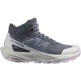 Resim Salomon Elixir Activ Gore Tex Mid Kadın Outdoor Bot Salomon0398 Gri/lila Gri - Lila 