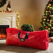 Resim 1 adet Noel Ağacı Depolama Çantası, PVC Büyük Kapasiteli Noel Depolama Çantası, Dış Mekan/Ev için Noel Ağacı Depolama Paketi, Ağaç Depolama 