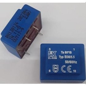 Resim El-kom Rn130423 ,2.0va 220v/9v Pcb 4-pin Trafo 