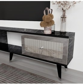 Resim Piramit 20 Cm Sehpa,tv Ünitesi Mobilya Ayağı 5 Adet Siyah-gümüş 