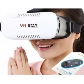 Resim Vrbox VR Box 3D Sanal Gerçeklik Gözlüğü ve Kumandası, Tüm Akıllı Telefonlarla Uyumlu Ergonomik Tasarım 