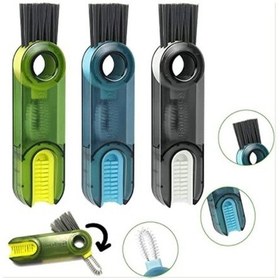 Resim 3 Fonksiyonlu Çok Amaçlı Temizleme Fırçası Çok Renkli 