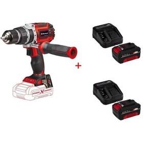 Resim Einhell TP-CD 18/60 Li-ı Bl Solo Akülü Darbeli Vidalama + 2 x 4Ah Starter Kit Akü 