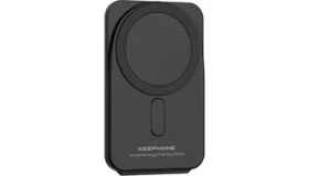 Resim Keephone Apple iPhone 12 13 14 15 16 17 Air Plus Pro Max Uyumlu Manyetik 360 Dönebilen Standlı Magfold Deri Magsafe Kartlık Cüzdan 