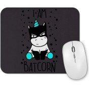 Resim Baskı Dükkanı Unicorn Batcorn 05 Mouse Pad 