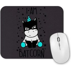 Resim Baskı Dükkanı Unicorn Batcorn 05 Mouse Pad 