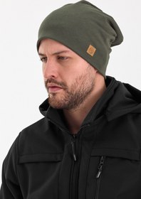 Resim Butikgiz Erkek Haki Termal %100 Pamuklu Soft 2 Stil 1 Arada Bere Premium Cuts Serisi 