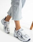 Resim Devida Kadın Beyaz Spor Ayakkabı Günlük Rahat Air Taban Sneaker N100 