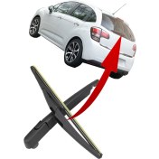 Resim Maxtell Citroen C3 Picasso Arka Silecek Kolu ve Süpürgesi 2009--2015 