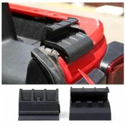 Resim Skycity Jeep Wrangler Jk 2007-2018 Yumuşak Tavan Arka Cam Sabitleyici Klip, Abs Plastik, 55395761ae/55395760ae Yerine Geçici Parça 