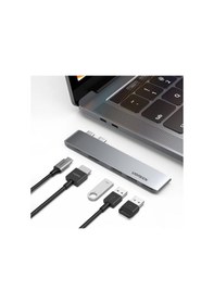 Resim Ugreen Apple Uyumlu MacBook için Type-C USB HDMI Thunderbolt 3.0 Dönüştürücü HUB 