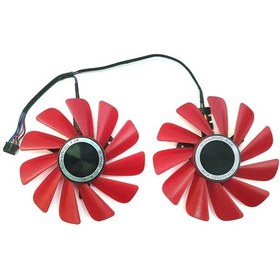 Resim Grafik Kartı 1lot 85mm 4pin Fd10u12s9c Rx570rs Rx580rs G Fan Rx 580, Rx 570 Grafik Kartı Soğutma Fanı 