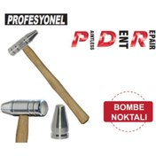 Resim Pdr Kaporta Çekiç Alüminyum Bombelı Noktalı Küçük 