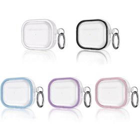 Resim Mepa Airpods Pro 2 2.nesil Shiny Şeffaf Kılıf - Siyah Najmaddin 