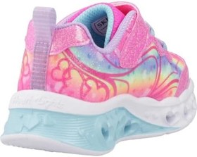 Resim Skechers FLUTTER HEART LİGHTS - GROOVY SWİRL Kız Çocuk Ps Pembe Işıklı Spor Ayakkabı 