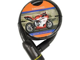 Resim Ebakbak Motosiklet Taıwan Kilit Halat Kalın Kablo Çelik Tel 25*1500MM Motor Kilit 