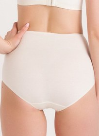 Resim Beli Dantelli Yüksek Bel Hamile Külotu - Siyah / XL 