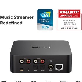 Resim Wiim Pro Plus AirPlay 2 & Chromecast Destekli Hi-Res Müzik Streamer - Alexa/Siri Uyumlu 