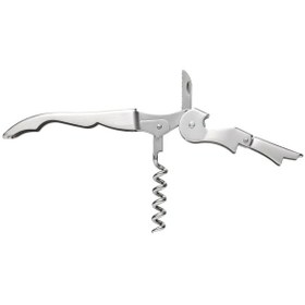 Resim Tirbuşon Uzunluk: 12 Cm Şarap Açacağı Ikea Metal Açacak Gri 