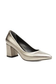 Resim Pierre Cardin ® | PC-50176 - 3066 Platin - Kadın Topuklu Ayakkabı 